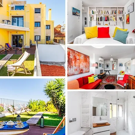 110m2 Flat, Large Terrace With A View And A Garden Lisbon